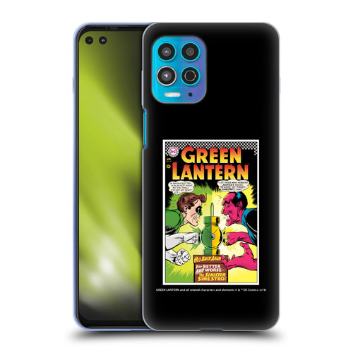 Green Lantern DC Comics Comic Book Covers Sinestro Soft Gel Case for Motorola Moto G100