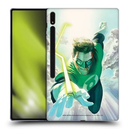 Green Lantern DC Comics Comic Book Covers Flight Soft Gel Case for Samsung Galaxy Tab S8 Ultra