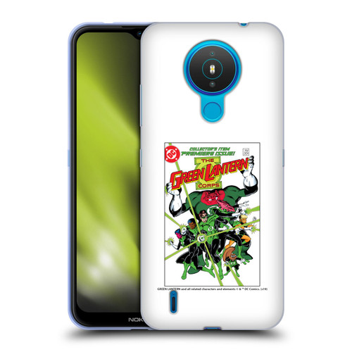 Green Lantern DC Comics Comic Book Covers Group 2 Soft Gel Case for Nokia 1.4