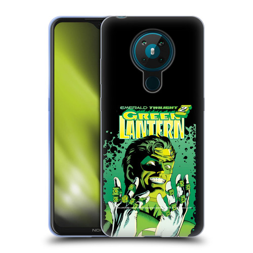 Green Lantern DC Comics Comic Book Covers Emerald Twilight Soft Gel Case for Nokia 5.3