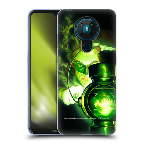 Green Lantern DC Comics Comic Book Covers Portrait Soft Gel Case for Nokia 5.3