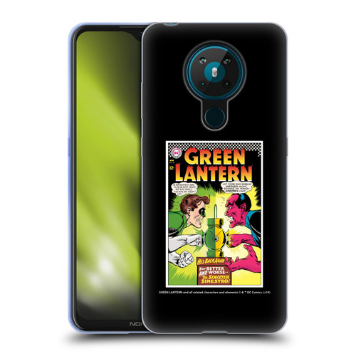 Green Lantern DC Comics Comic Book Covers Sinestro Soft Gel Case for Nokia 5.3