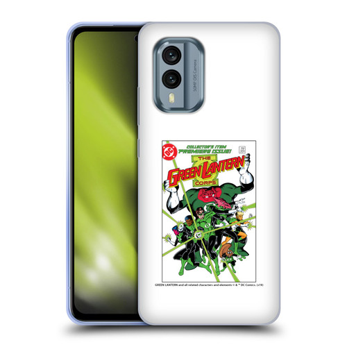 Green Lantern DC Comics Comic Book Covers Group 2 Soft Gel Case for Nokia X30