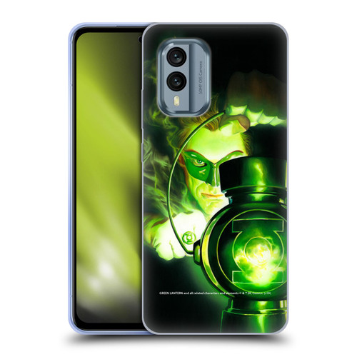 Green Lantern DC Comics Comic Book Covers Portrait Soft Gel Case for Nokia X30