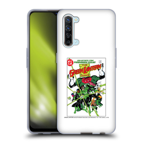 Green Lantern DC Comics Comic Book Covers Group 2 Soft Gel Case for OPPO Find X2 Lite 5G