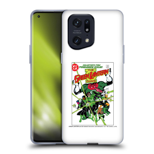 Green Lantern DC Comics Comic Book Covers Group 2 Soft Gel Case for OPPO Find X5 Pro