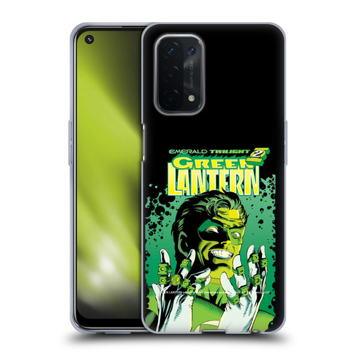 Green Lantern DC Comics Comic Book Covers Emerald Twilight Soft Gel Case for OPPO A54 5G