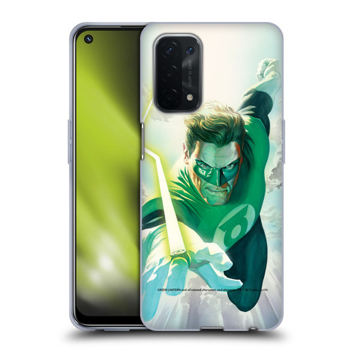 Green Lantern DC Comics Comic Book Covers Flight Soft Gel Case for OPPO A54 5G