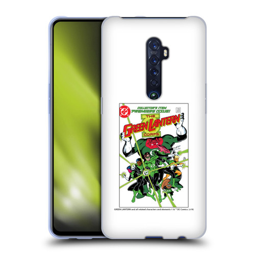 Green Lantern DC Comics Comic Book Covers Group 2 Soft Gel Case for OPPO Reno 2