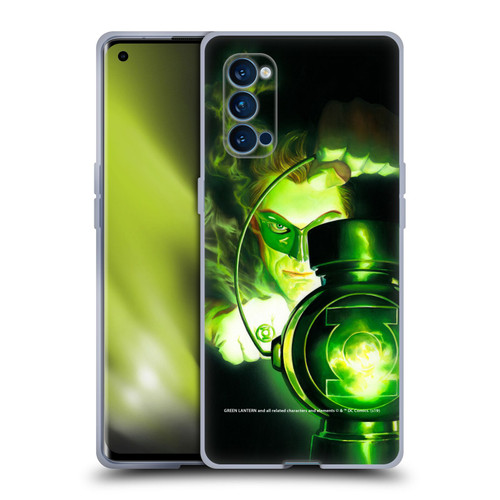 Green Lantern DC Comics Comic Book Covers Portrait Soft Gel Case for OPPO Reno 4 Pro 5G