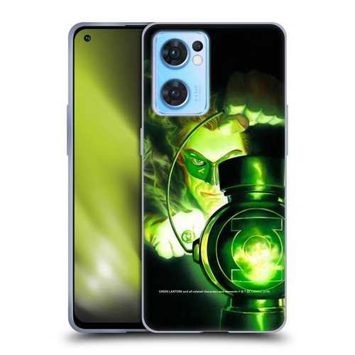 Green Lantern DC Comics Comic Book Covers Portrait Soft Gel Case for OPPO Reno7 5G / Find X5 Lite