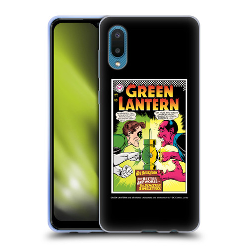 Green Lantern DC Comics Comic Book Covers Sinestro Soft Gel Case for Samsung Galaxy A02/M02 (2021)
