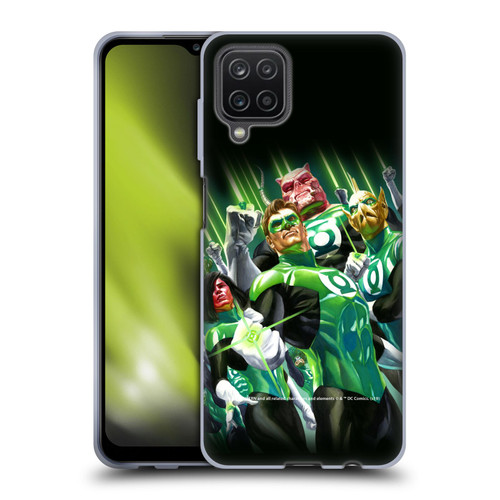 Green Lantern DC Comics Comic Book Covers Group Soft Gel Case for Samsung Galaxy A12 (2020)