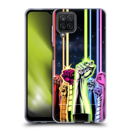 Green Lantern DC Comics Comic Book Covers Power Rings Soft Gel Case for Samsung Galaxy A12 (2020)