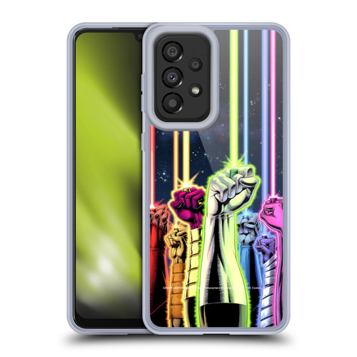 Green Lantern DC Comics Comic Book Covers Power Rings Soft Gel Case for Samsung Galaxy A33 5G (2022)