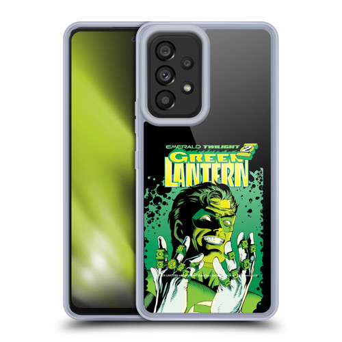 Green Lantern DC Comics Comic Book Covers Emerald Twilight Soft Gel Case for Samsung Galaxy A53 5G (2022)
