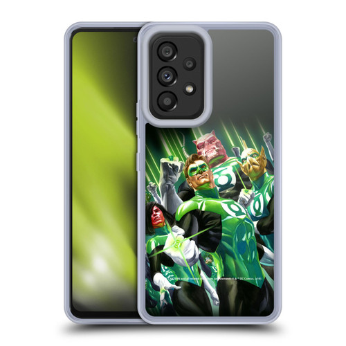 Green Lantern DC Comics Comic Book Covers Group Soft Gel Case for Samsung Galaxy A53 5G (2022)