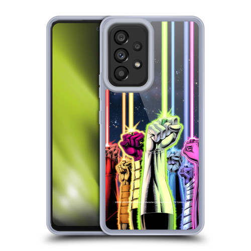 Green Lantern DC Comics Comic Book Covers Power Rings Soft Gel Case for Samsung Galaxy A53 5G (2022)