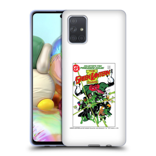 Green Lantern DC Comics Comic Book Covers Group 2 Soft Gel Case for Samsung Galaxy A71 (2019)