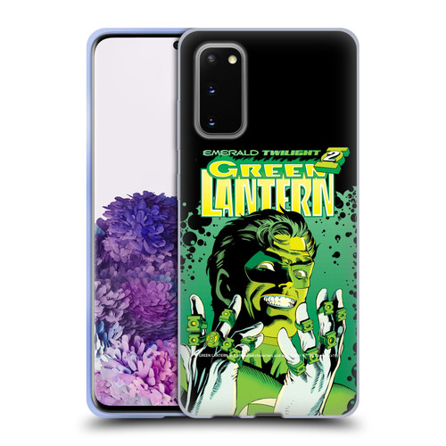 Green Lantern DC Comics Comic Book Covers Emerald Twilight Soft Gel Case for Samsung Galaxy S20 / S20 5G