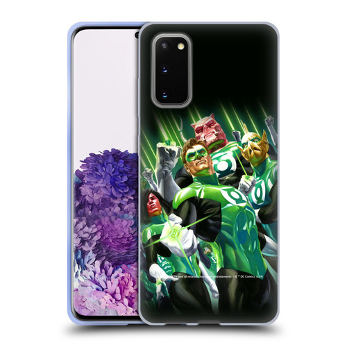 Green Lantern DC Comics Comic Book Covers Group Soft Gel Case for Samsung Galaxy S20 / S20 5G