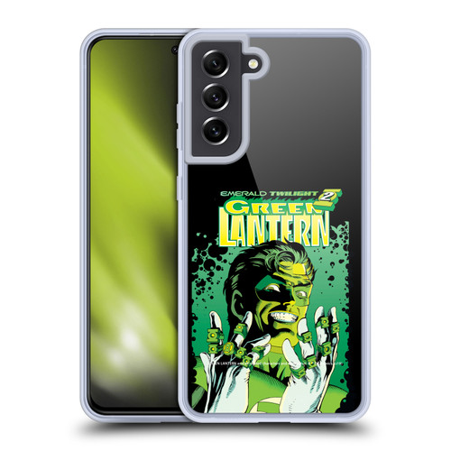Green Lantern DC Comics Comic Book Covers Emerald Twilight Soft Gel Case for Samsung Galaxy S21 FE 5G & MagSafe