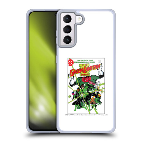 Green Lantern DC Comics Comic Book Covers Group 2 Soft Gel Case for Samsung Galaxy S21+ 5G & MagSafe