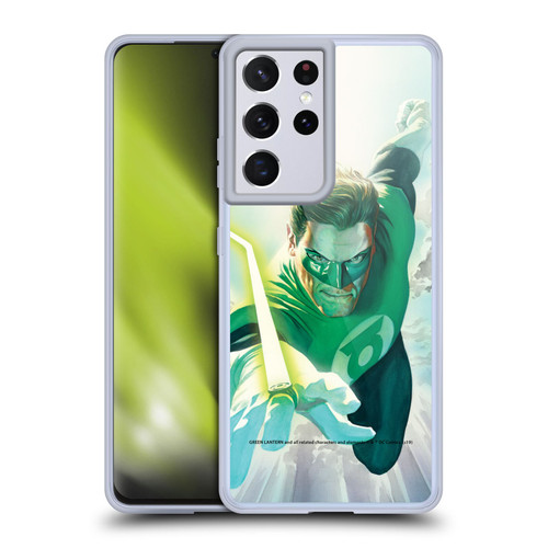 Green Lantern DC Comics Comic Book Covers Flight Soft Gel Case for Samsung Galaxy S21 Ultra 5G & MagSafe
