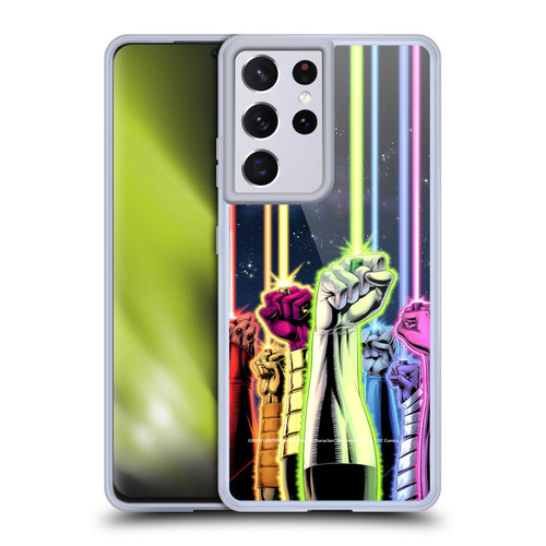 Green Lantern DC Comics Comic Book Covers Power Rings Soft Gel Case for Samsung Galaxy S21 Ultra 5G