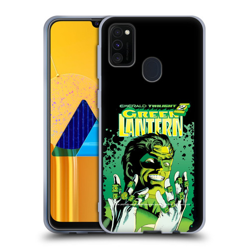 Green Lantern DC Comics Comic Book Covers Emerald Twilight Soft Gel Case for Samsung Galaxy M30s (2019)/M21 (2020)