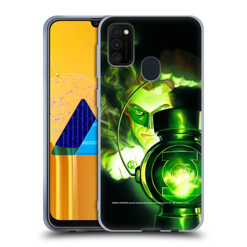 Green Lantern DC Comics Comic Book Covers Portrait Soft Gel Case for Samsung Galaxy M30s (2019)/M21 (2020)