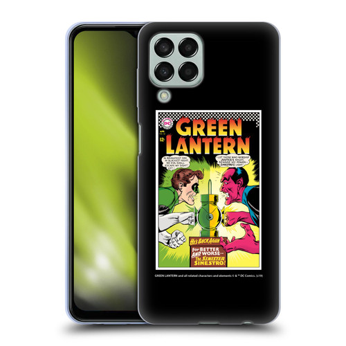 Green Lantern DC Comics Comic Book Covers Sinestro Soft Gel Case for Samsung Galaxy M33 (2022)