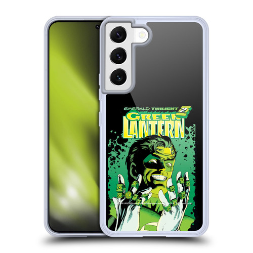 Green Lantern DC Comics Comic Book Covers Emerald Twilight Soft Gel Case for Samsung Galaxy S22 5G & MagSafe