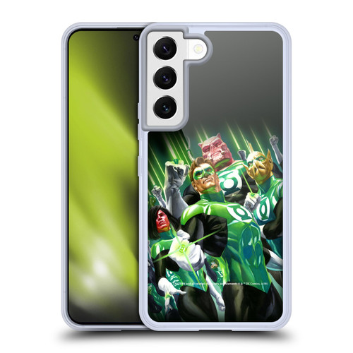 Green Lantern DC Comics Comic Book Covers Group Soft Gel Case for Samsung Galaxy S22 5G & MagSafe