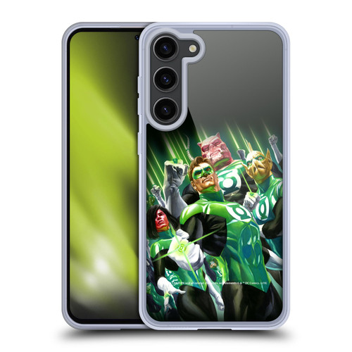 Green Lantern DC Comics Comic Book Covers Group Soft Gel Case for Samsung Galaxy S23+ 5G