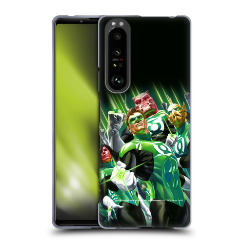 Green Lantern DC Comics Comic Book Covers Group Soft Gel Case for Sony Xperia 1 III