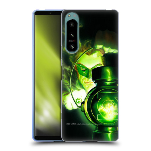 Green Lantern DC Comics Comic Book Covers Portrait Soft Gel Case for Sony Xperia 5 IV