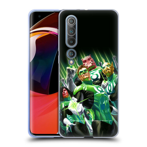 Green Lantern DC Comics Comic Book Covers Group Soft Gel Case for Xiaomi Mi 10 5G / Mi 10 Pro 5G