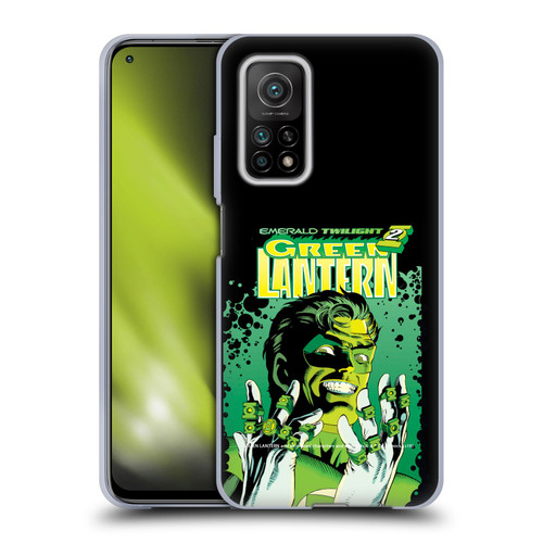 Green Lantern DC Comics Comic Book Covers Emerald Twilight Soft Gel Case for Xiaomi Mi 10T 5G