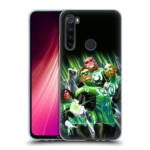 Green Lantern DC Comics Comic Book Covers Group Soft Gel Case for Xiaomi Redmi Note 8T