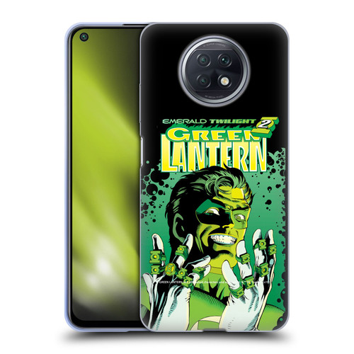 Green Lantern DC Comics Comic Book Covers Emerald Twilight Soft Gel Case for Xiaomi Redmi Note 9T 5G