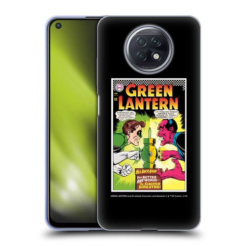 Green Lantern DC Comics Comic Book Covers Sinestro Soft Gel Case for Xiaomi Redmi Note 9T 5G