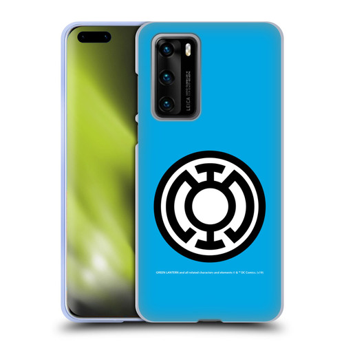 Green Lantern DC Comics Lantern Corps Blue Soft Gel Case for Huawei P40 5G