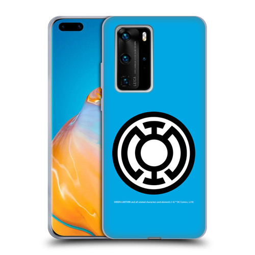 Green Lantern DC Comics Lantern Corps Blue Soft Gel Case for Huawei P40 Pro / P40 Pro Plus 5G