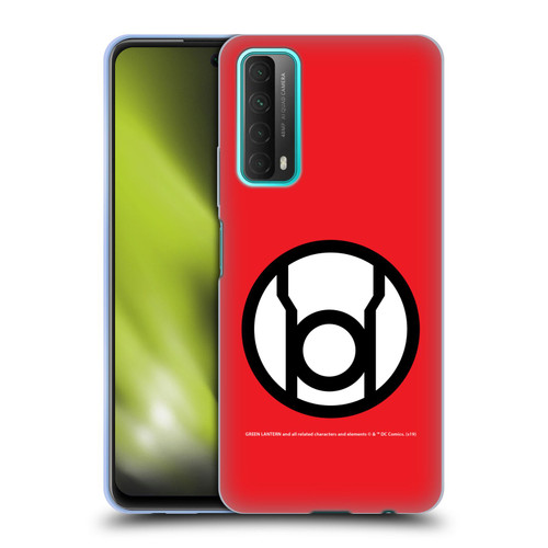 Green Lantern DC Comics Lantern Corps Red Soft Gel Case for Huawei P Smart (2021)