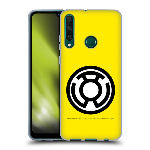 Green Lantern DC Comics Lantern Corps Sinestro Soft Gel Case for Huawei Y6p