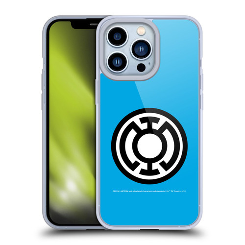 Green Lantern DC Comics Lantern Corps Blue Soft Gel Case for Apple iPhone 13 Pro