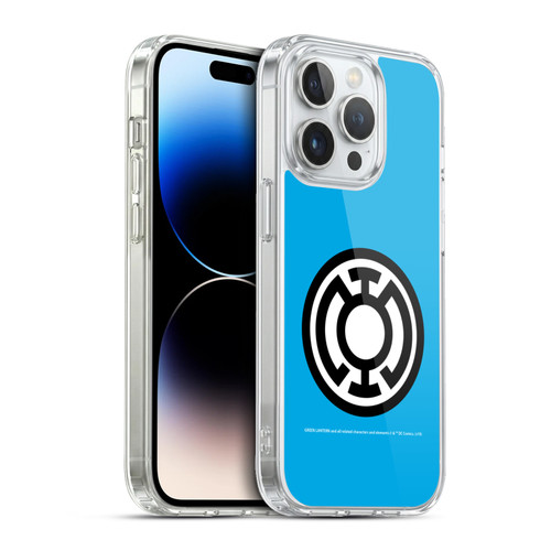 Green Lantern DC Comics Lantern Corps Blue Soft Gel Case for Apple iPhone 13 Pro & MagSafe