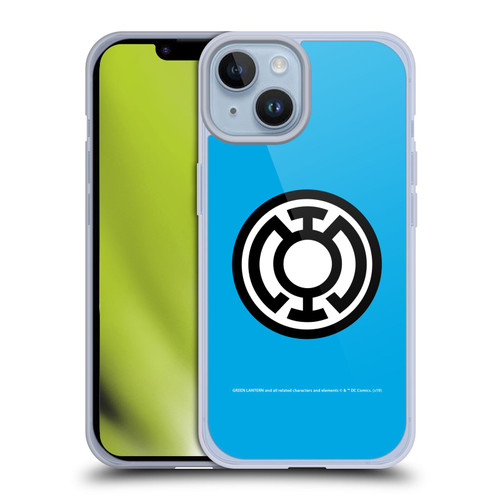 Green Lantern DC Comics Lantern Corps Blue Soft Gel Case for Apple iPhone 14