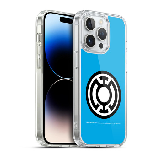 Green Lantern DC Comics Lantern Corps Blue Soft Gel Case for Apple iPhone 14 Pro & MagSafe